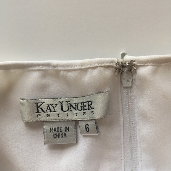 Vintage 100% silk tank, beaded - Picture 5 of 6